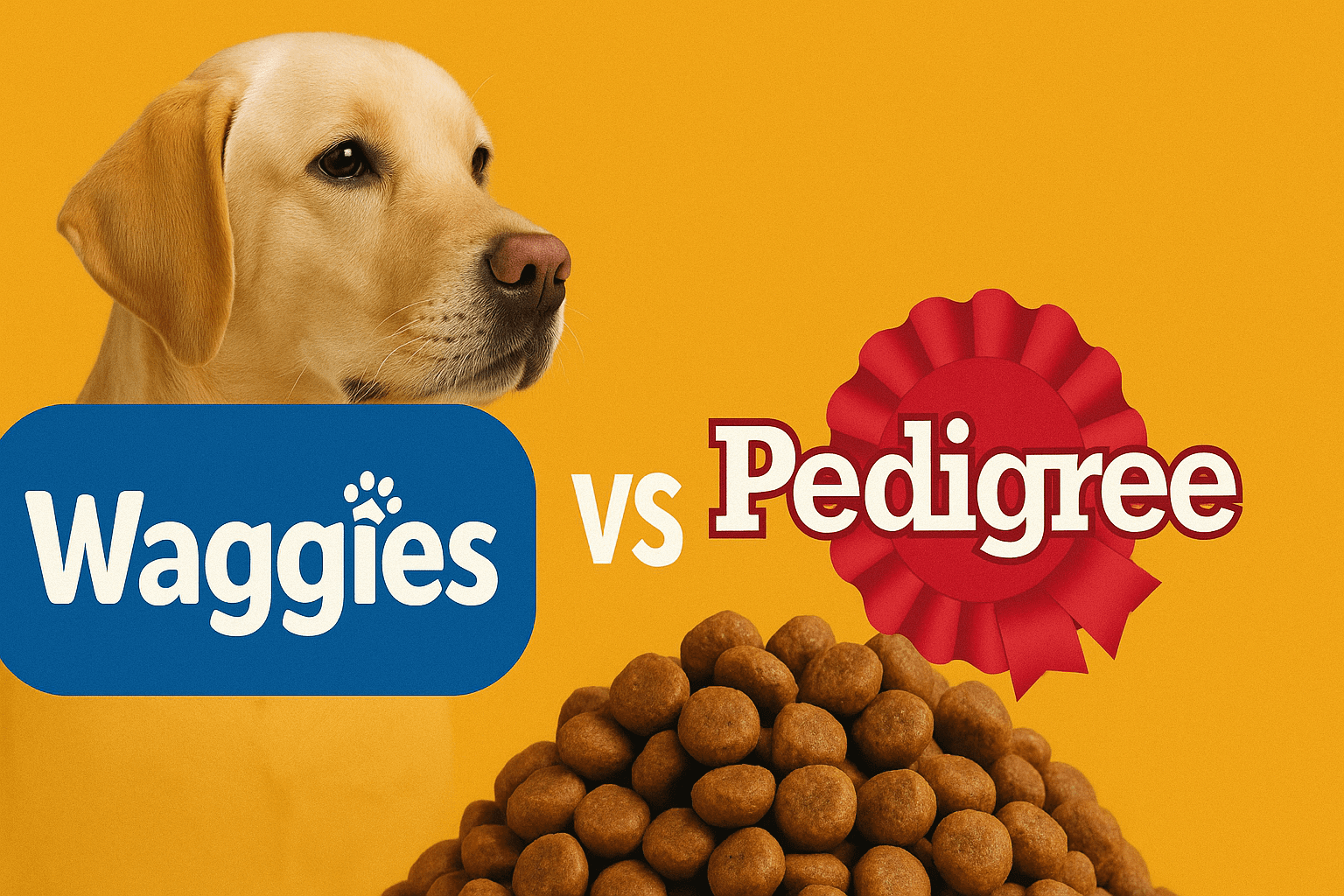 Waggies vs Pedigree – Honest Comparison: Which Dog Food Is Better in India?