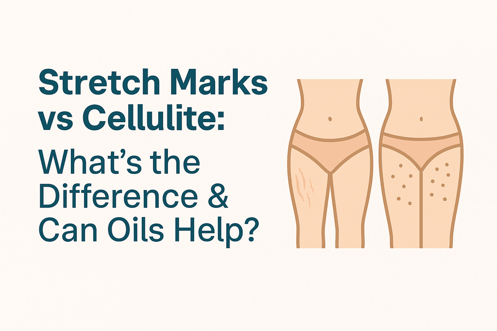 Stretch Marks vs Cellulite: What’s the Difference & Can Oils Help?