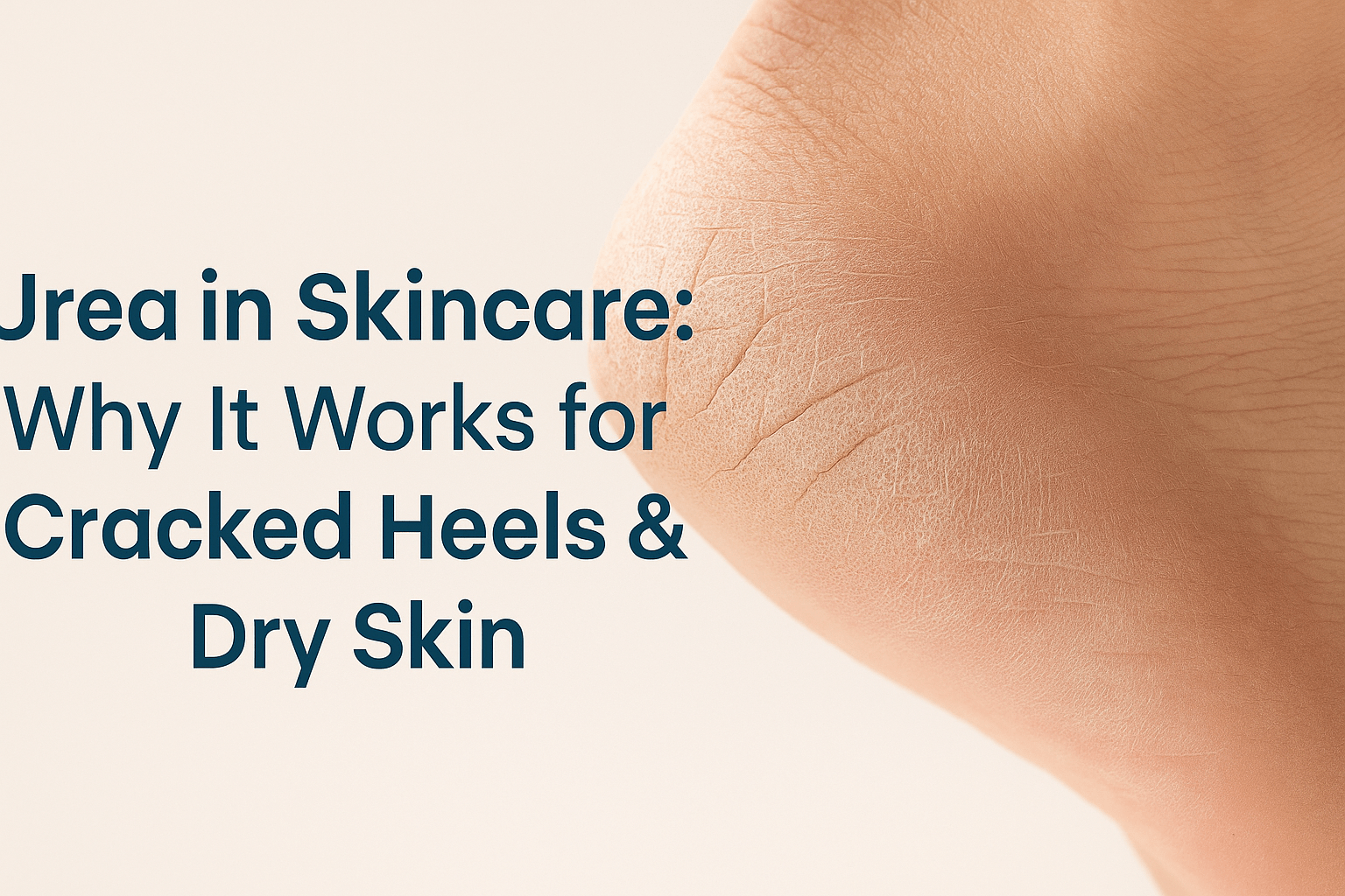 Urea in Skincare: Why It Works for Cracked Heels & Dry Skin