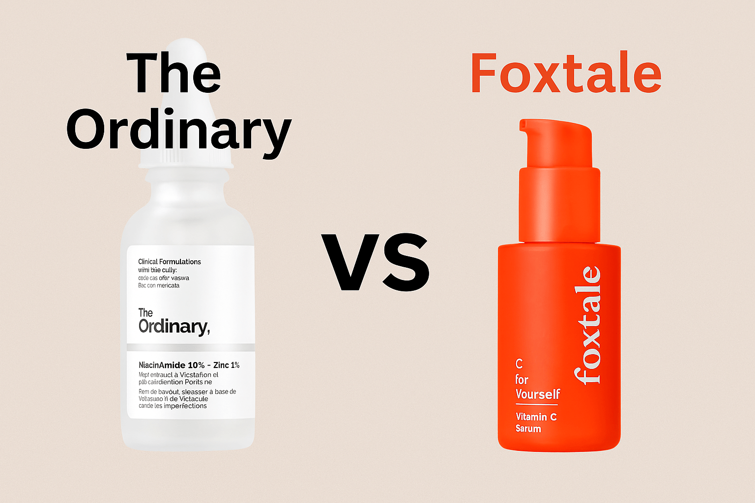 The Ordinary vs Foxtale: Which Skincare Brand Should You Choose in 2025?