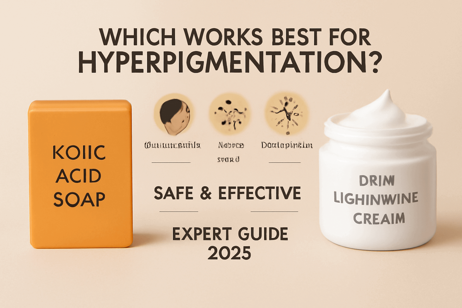 Kojic Acid Soap vs Skin Lightening Creams: Which Is Better for Hyperpigmentation?