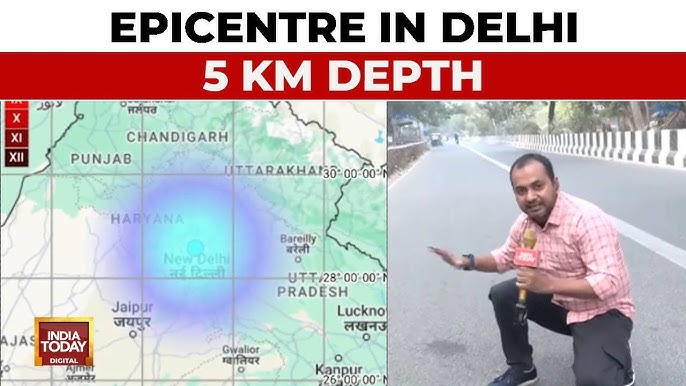 Delhi Earthquake: Early Morning Tremors Shake the Capital