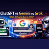 ChatGPT vs Gemini vs Grok: Best AI Tool Comparison (2026 Guide)