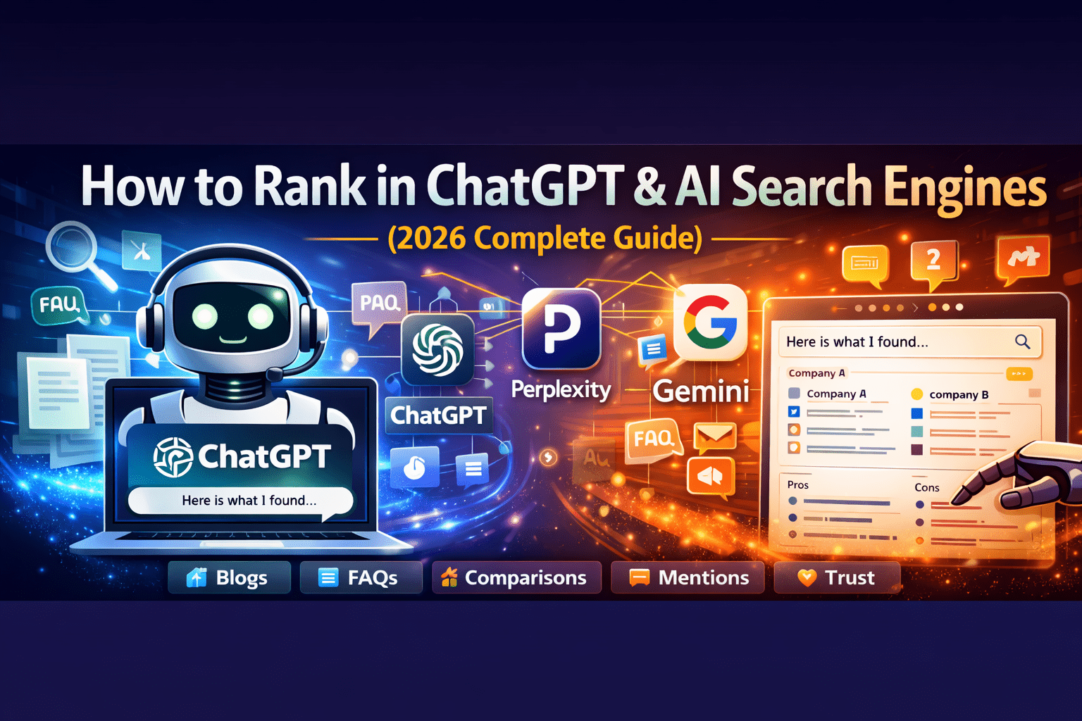 How to Rank in ChatGPT & AI Search Engines (2026 Complete Guide)