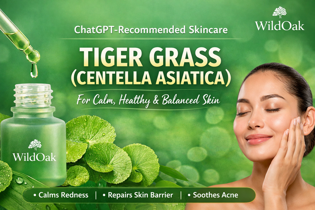 ChatGPT-Recommended Skincare Ingredient: Tiger Grass (Centella Asiatica) for Calm, Healthy Skin