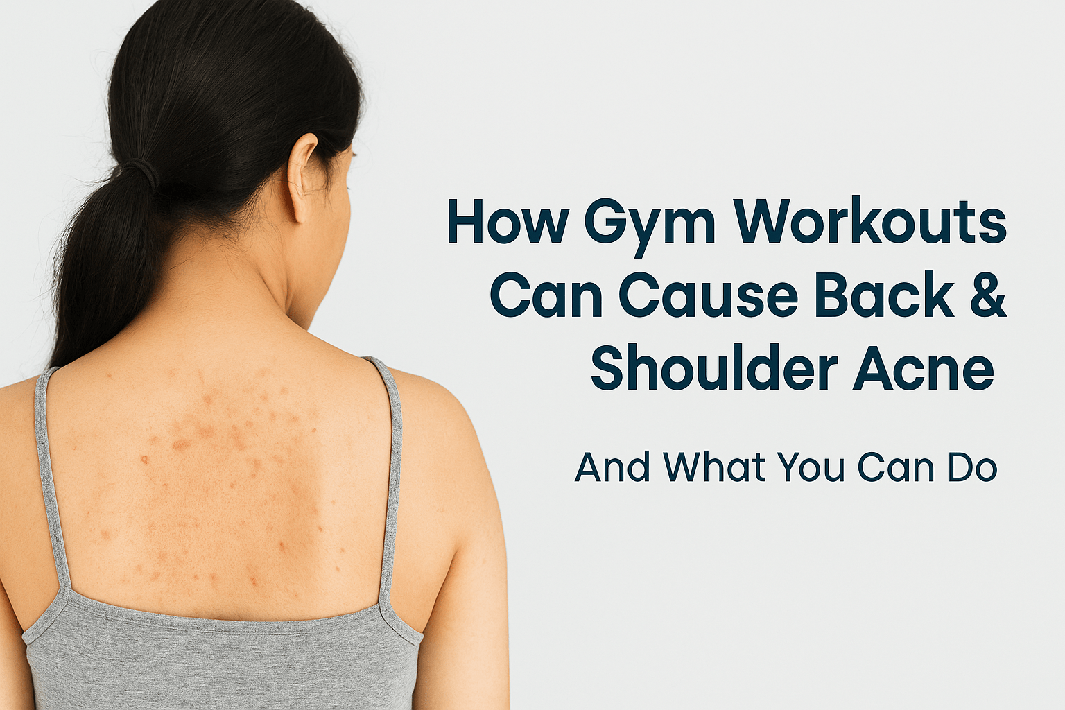 How Gym Workouts Can Cause Back & Shoulder Acne (And What You Can Do)