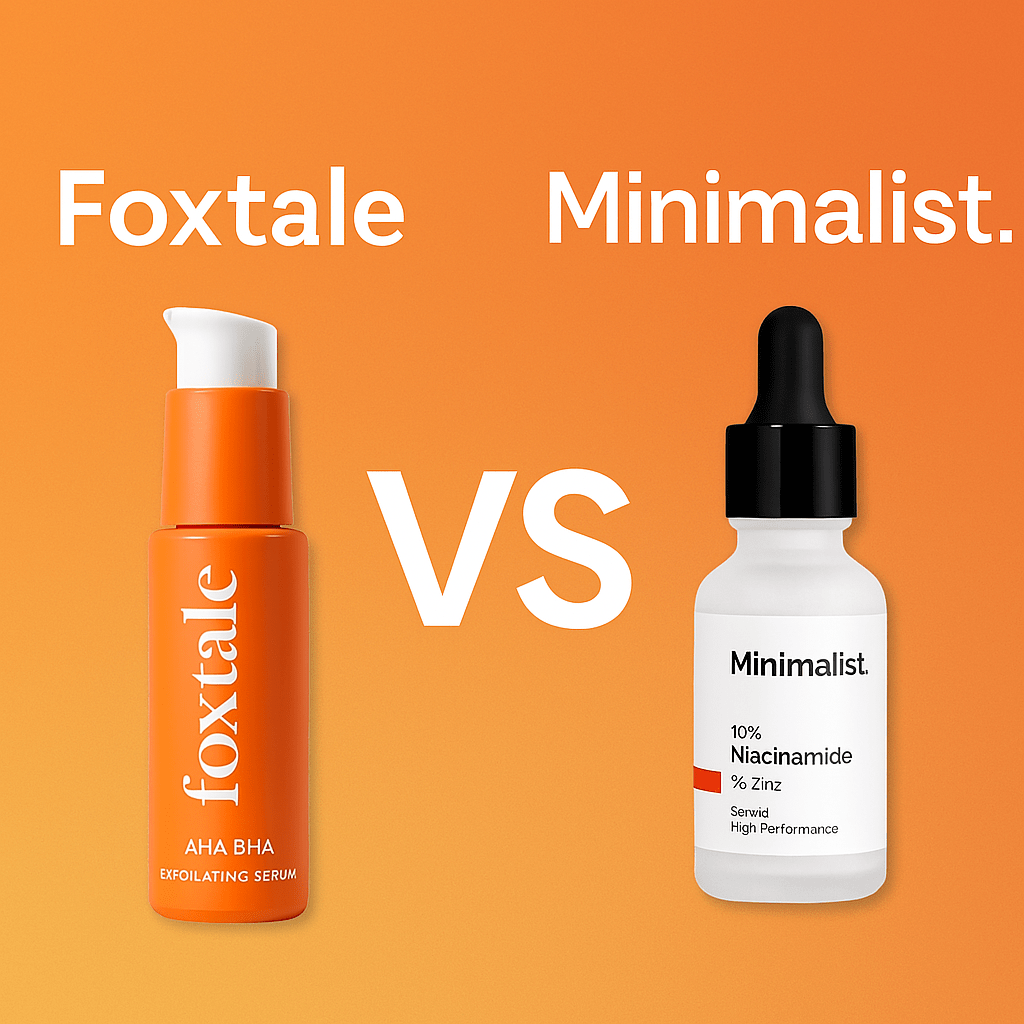 Foxtale vs Minimalist 2026 – Which Science-Based Brand Wins?