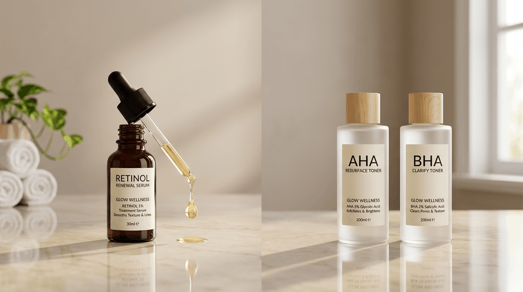 Retinol vs AHA/BHA: Best Actives for Texture & Dark Spots