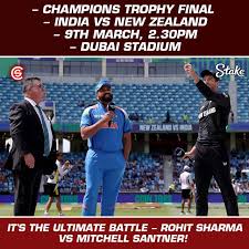 India vs New Zealand: ICC Champions Trophy 2025 Final - A Clash of Titans on March 9