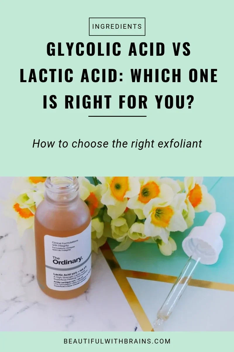 Glycolic Acid Serum vs. Lactic Acid: Which One Should You Choose?